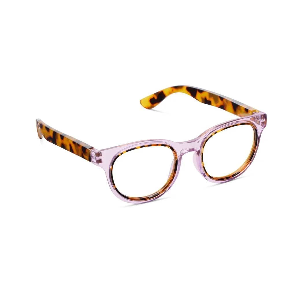 NEW Olympia Purple & Tortoise Peepers Blue Light Filtering  +1.75 Readers
